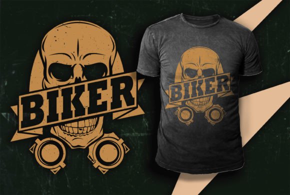 Biker - Bike Lover T-Shirt Design: A Design Asset for Creators