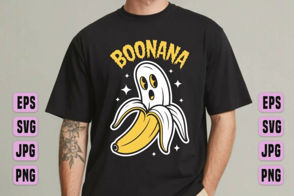 Boonana: The Hilarious Ghostly Halloween Design Bundle