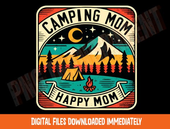Camp SVG PNG Design: Trees Hiking Digital Download Guide