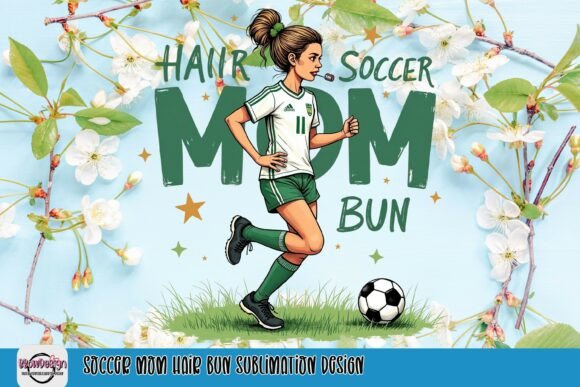 Celebrate the Sideline Hero: The Soccer Mom Hair Bun Design