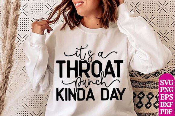 Funny Sarcastic SVG: The Throat Punch Design for Bold Projects