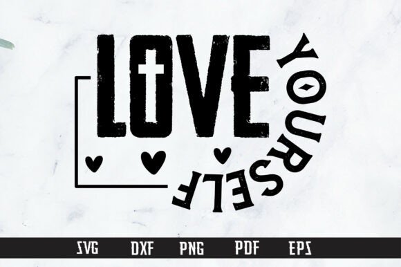 Love Yourself SVG PNG Design: Creative Uses for Self-Love Art
