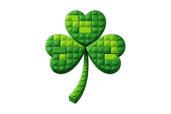 Lucky Shamrock Brick Design: A Symbol of Sturdy Irish Charm
