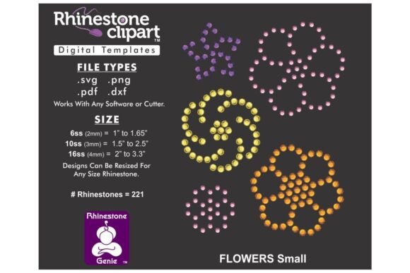 Sparkle and Style: Rhinestone Flower Designs for Every Project