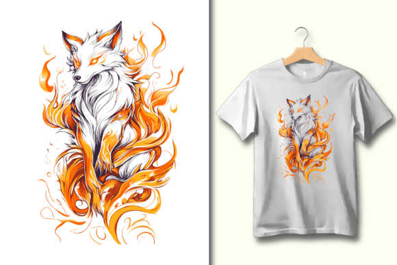 Unleash the Nine-Tailed Flame: A Sublimation Design Guide